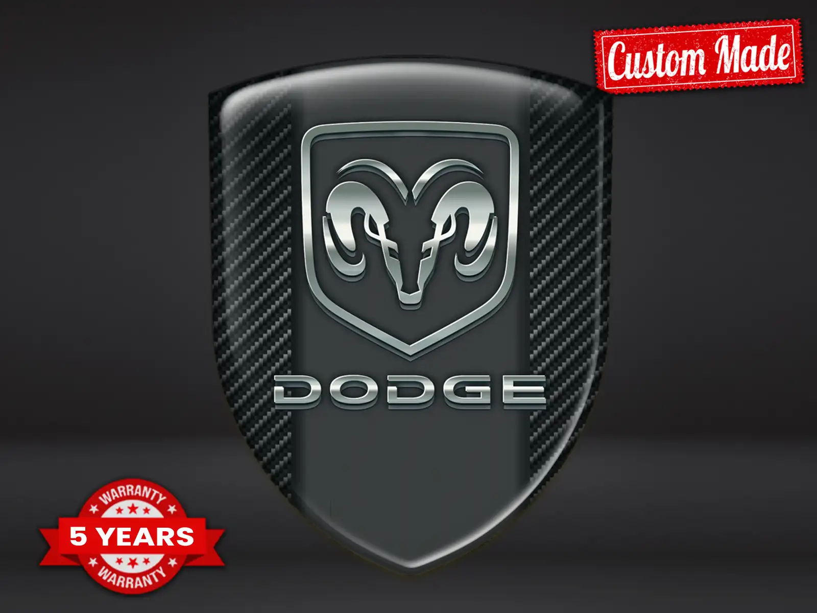 Dodge Sticker Porte Auto Max Durable Moderne Pro